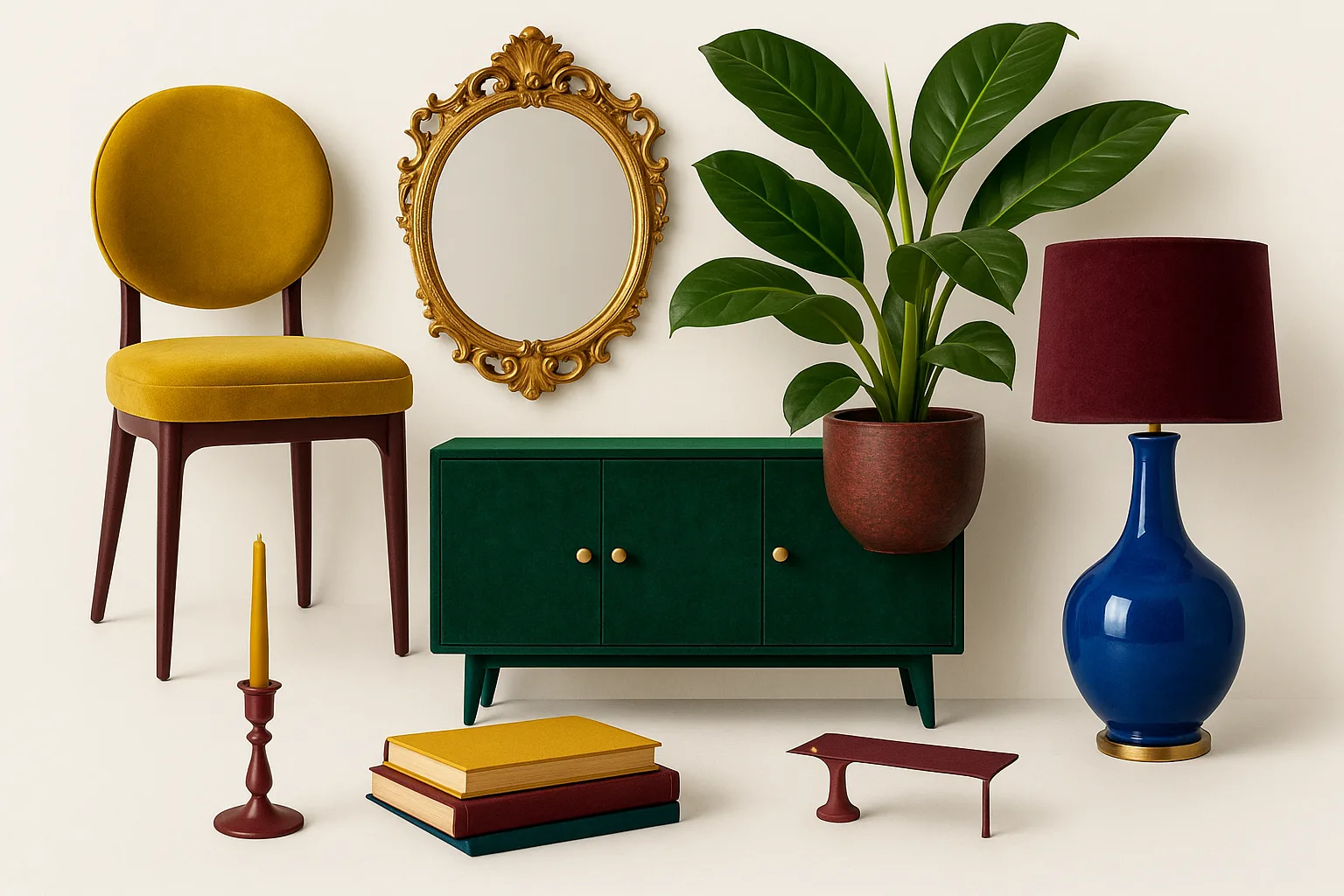 Maximalism furniture mood board 2