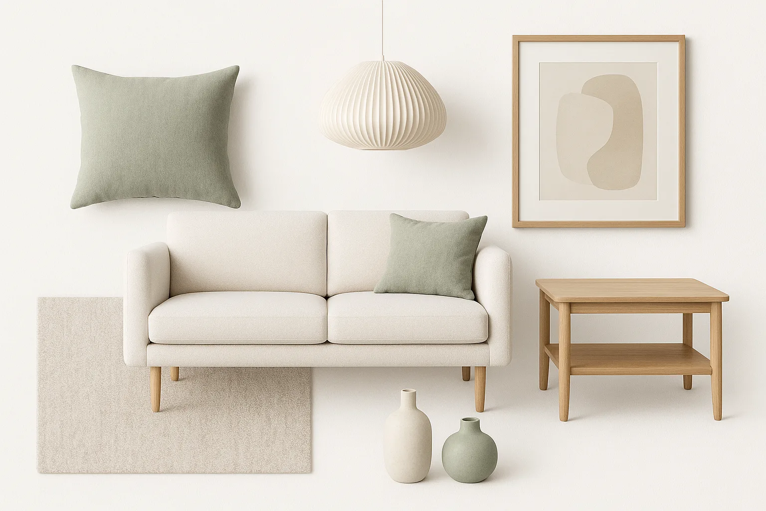 Scandinavian furniture mood board 1