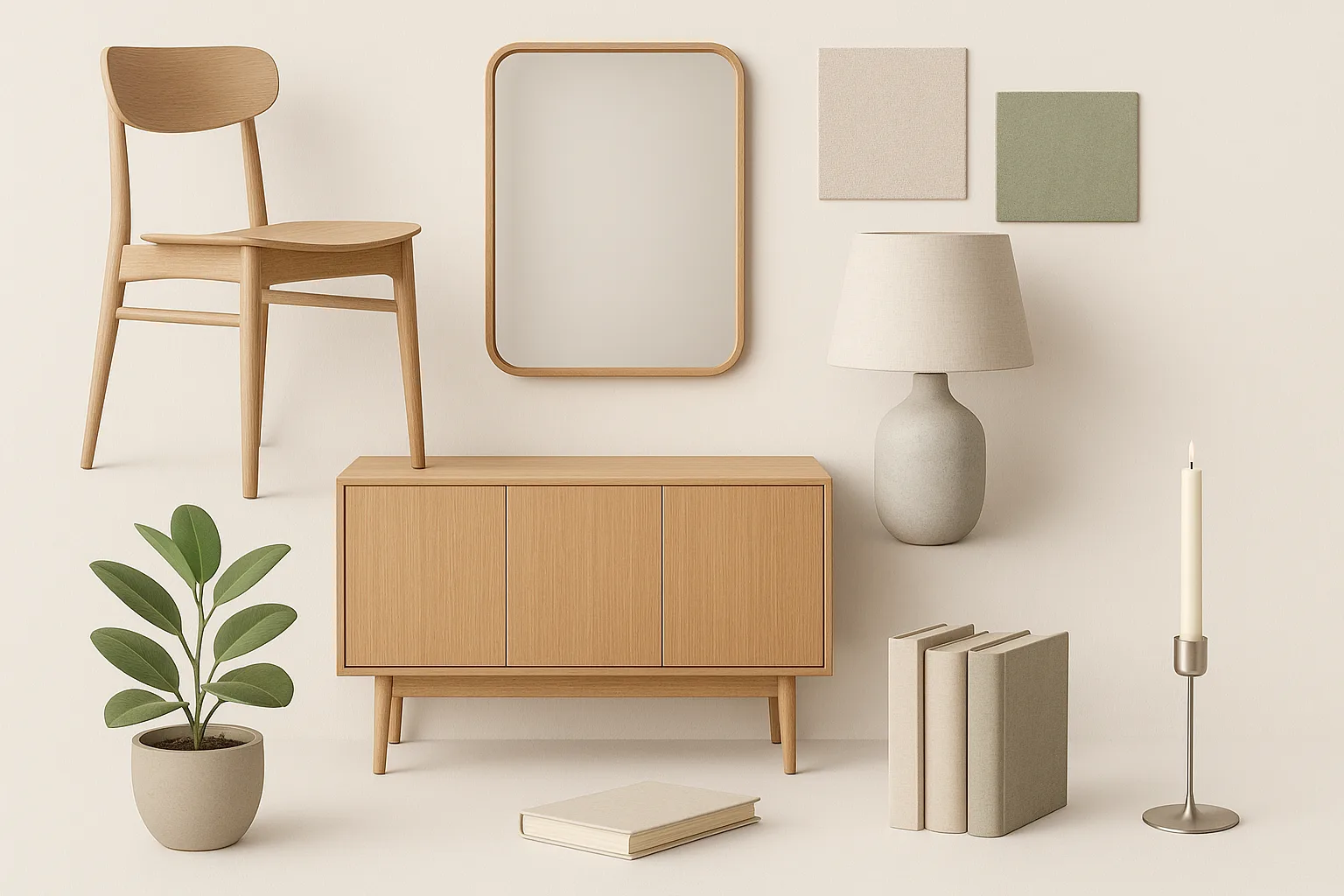 Scandinavian furniture mood board 2